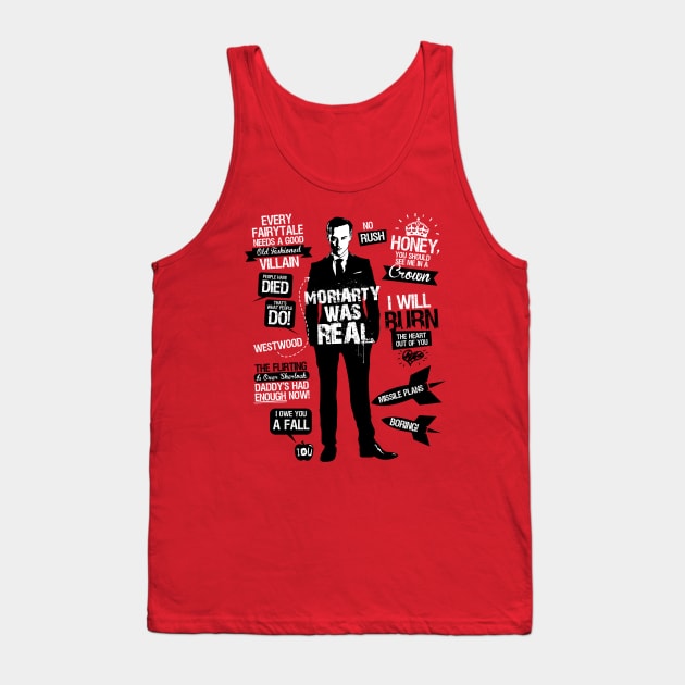 Good Old-Fashioned Villain Tank Top by TomTrager